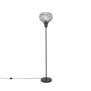 Moderní stojací lampa černá – Sapphira