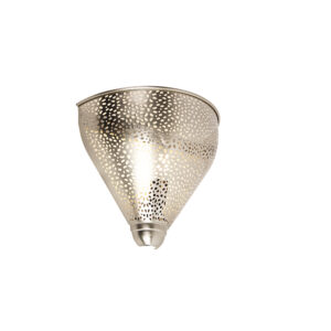 Orientální nástěnná lampa z oceli – Sinbad