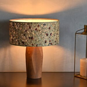 LeuchtNatur Pura LED stolní lampa ořech/růže