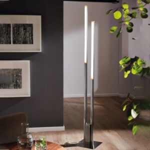 EGLO connect Fraioli-Z LED stojací lampa nikl