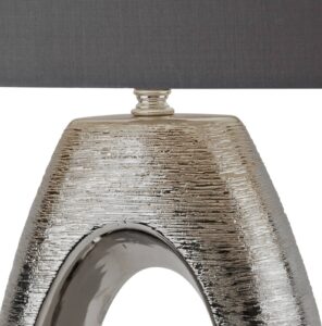 Stolní lampa Artisan s textilním stínidlem