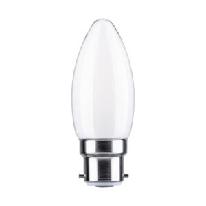 Paulmann LED žárovka-svíčka B22d 4,7W 2 700K opál