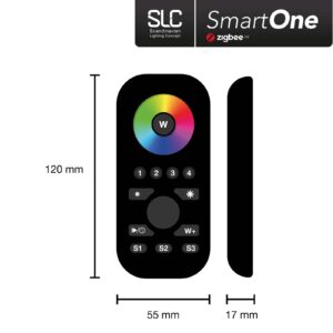 SLC SmartOne ZigBee dálkový ovladač 4kanálový RGBW