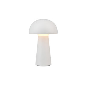 Venkovní stolní lampy bílé nabíjecí 3-stupňové stmívatelné – Daniel