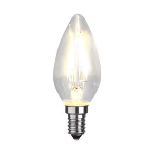 LED žárovka – svíčka C35 filament E14 1,5W 2 700 K