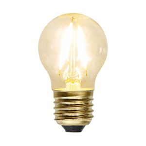 LED žárovka E27 G45 filament 1