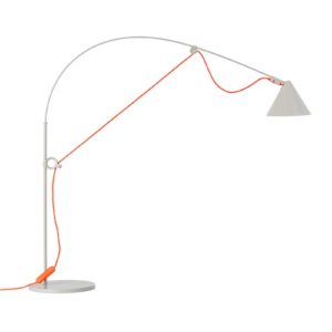 midgard AYNO stolní lampa 76cm šedá/oranž 4 000K