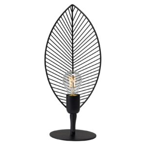 PR Home Elm stolní lampa tvar listu, výška 42 cm