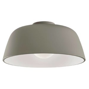 LEDS-C4 Miso stropní světlo Ø 43,3 cm kamenná šedá
