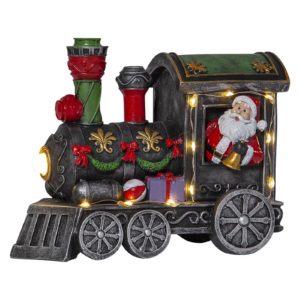 Loke LED dekorativní světlo, Santa Claus ve vlaku