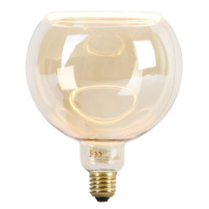 E27 stmívatelná LED lampa G150 goldline 6W 330 lm 1900K