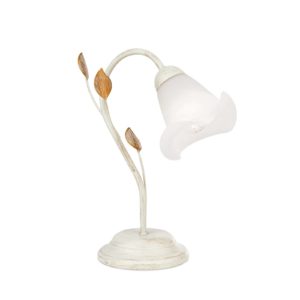 Stolní lampa Sisi florentský styl, slonovina-zlatá