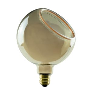 SEGULA LED-Floating-Globe G150 E27 6W smokey 45°