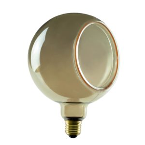 SEGULA LED-Floating-Globe G150 E27 6W smokey 90°