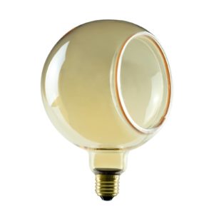 SEGULA LED-Floating-Globe G150 E27 4,5W zlatá 90°