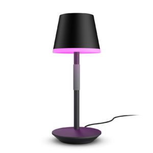 Philips Hue Go přenosná LED stolní lampa, černá