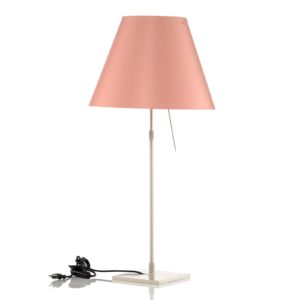 Luceplan Costanza stolní lampa D13 bílá/růžová