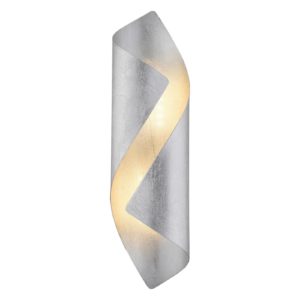 Lindby Wrenjo LED nástěnné světlo, stříbrná, 45 cm