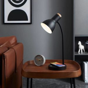 EGLO Veradal-QI LED stolní lampa, dotykový stmívač