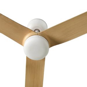 Stropní ventilátor Punt M, DC, bílá/světlé dřevo