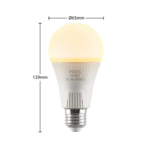 LED žárovka E27 A65 15W bílá 2 700K sada 3 ks