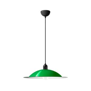 Stilnovo Lampiatta LED závěsné, Ø 50cm, zelená