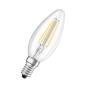 OSRAM Classic LED svíčka E14 5,5W 827 filament dim