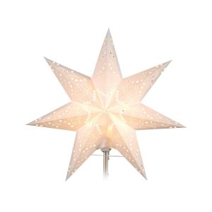Papírová náhradní hvězda Sensy Star bílá Ø 34 cm