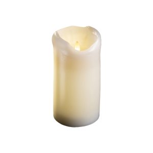 Sterntaler LED svíčka vosk slonovina výška 15 cm