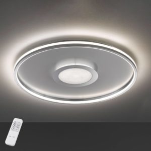 LED stropní světlo Bug kulaté, chrom, 60cm