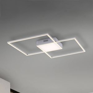 LED stropní svítidlo Asmin, CCT, dva čtverce