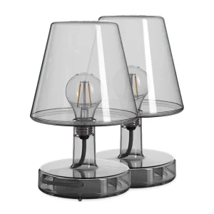Fatboy Transloetje LED stolní lampa, Duo Pack šedá