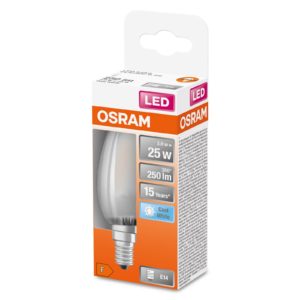 OSRAM LED žárovka E14 Classic B 2