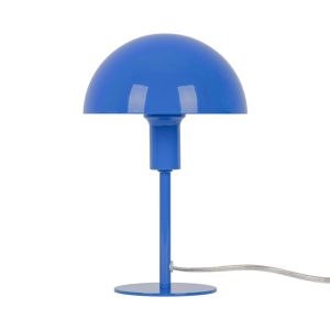 Stolní lampa Ellen mini z kovu, modrá