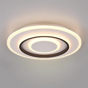 LED stropní Jora, kulaté, dálkové ovládání, Ø 41cm