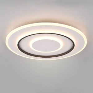 LED stropní Jora, kulaté, dálkové ovládání Ø 60 cm