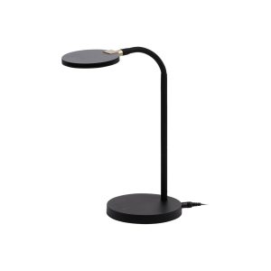 Aluminor Declic LED stolní lampa dim rameno černá