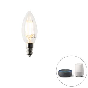Smart E14 stmívatelná LED lampa B35 4