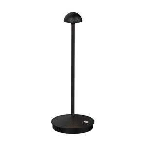 LED stolní lampa E314 na baterii venkovní, černá