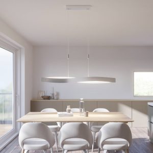 Rothfels Lian LED závěsné, stmívací, matný hliník