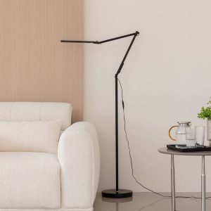 Lindby Zellima LED stojací lampa, CCT, stmívatelná
