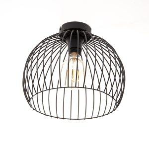 Moderne hanglamp zwart 30×26 cm E27 – Koopa